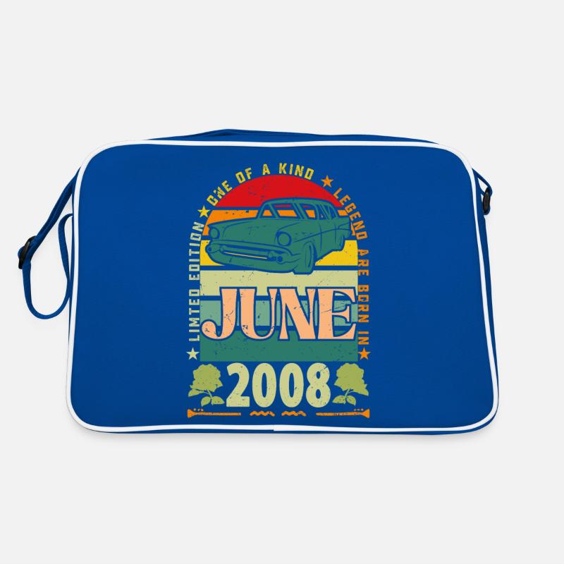 Geburtstagsgeschenk Juni 2008. Juni 2008 Juni 2008 Retro Tasche