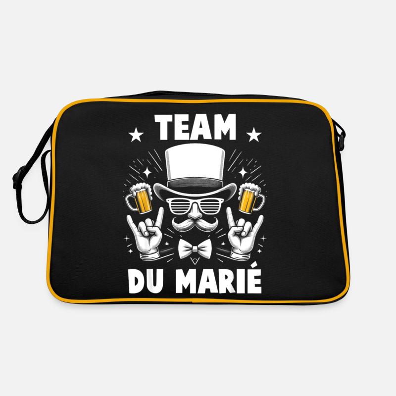 Enterrement de vie de garçon EVG - Équipe du Marié Sac Retro