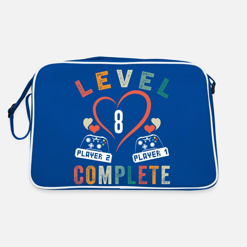 Level 8 Complete 8eme Anniversaire 8 ans Mariage Sac Retro