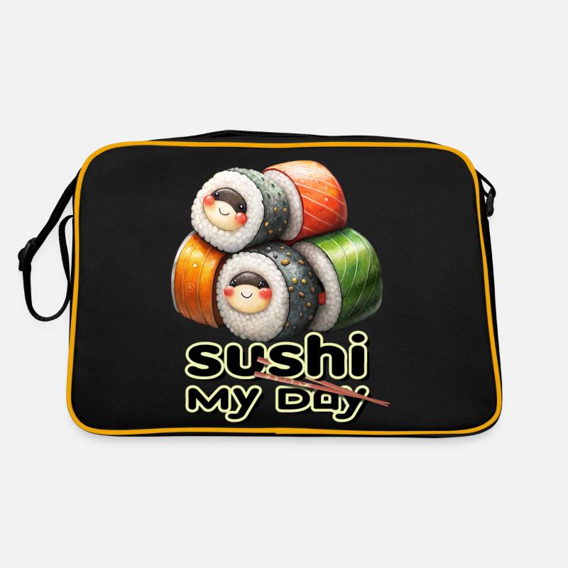 Sushi Mein Tag Retro Tasche