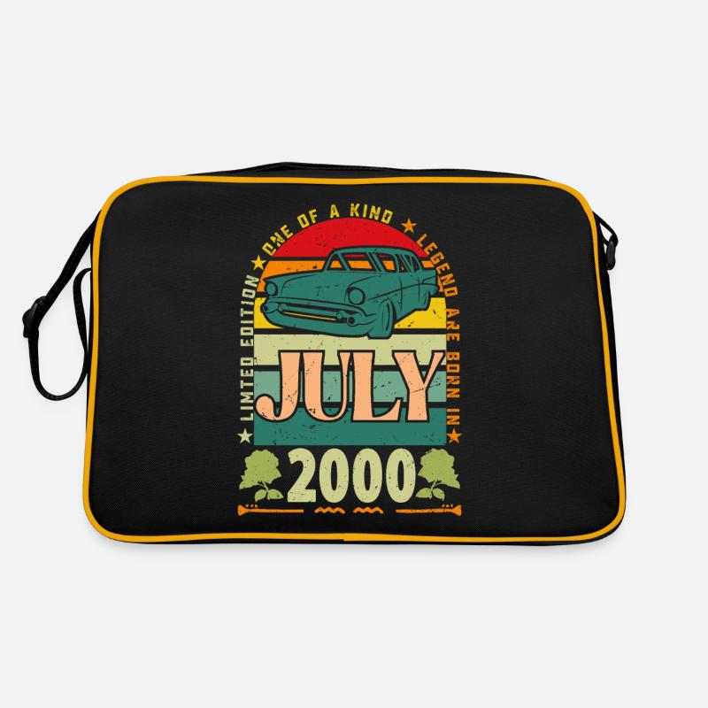 July 2000 birthday gift. July 2000. Retro Bag