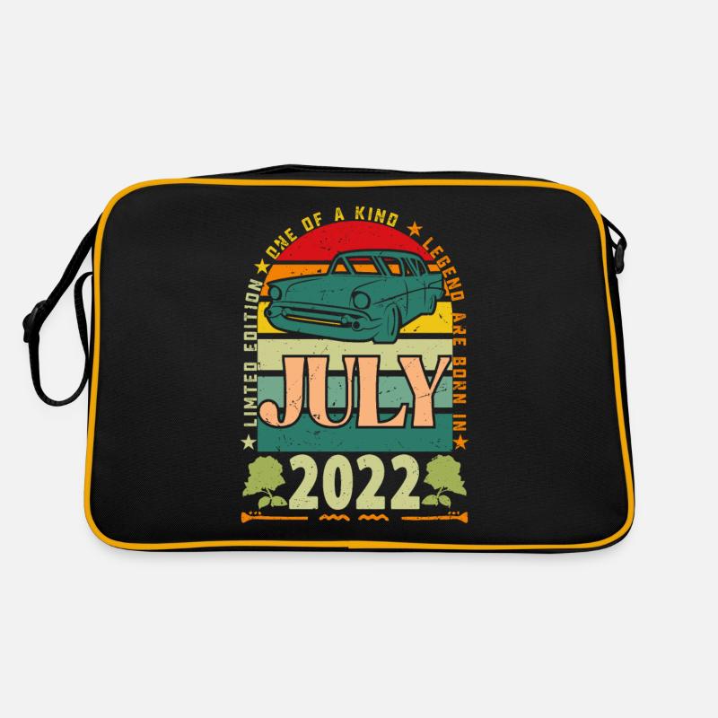Geburtstagsgeschenk Juli 2022. Retro Tasche