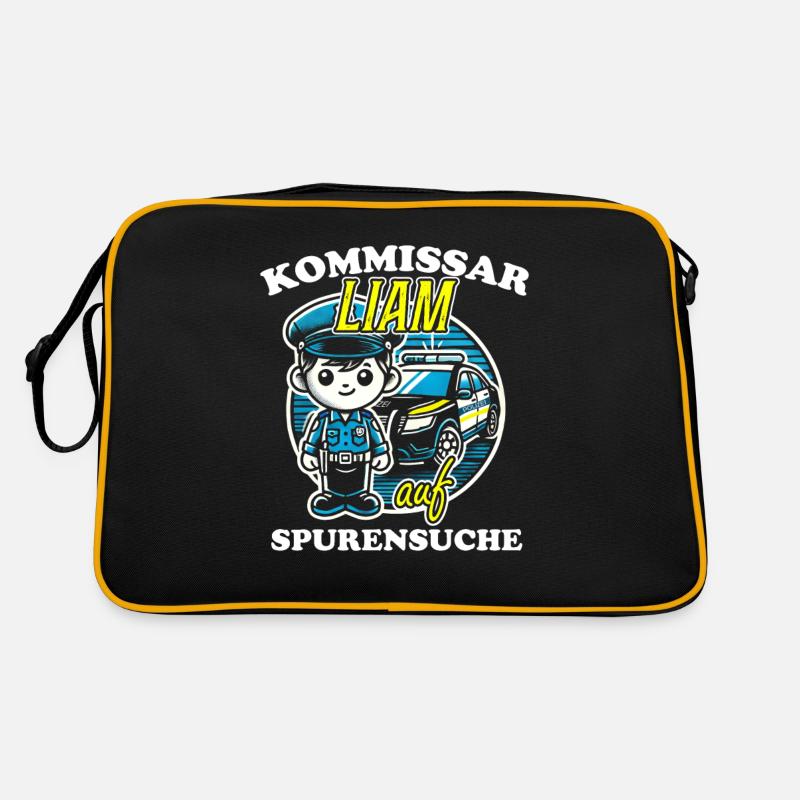 Kommissar Liam Spurensuche Retro Tasche