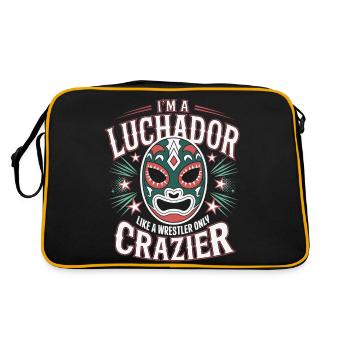Viva Lucha Libre - Sac Retro - noir/or - Dos