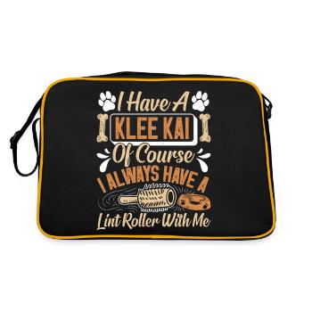 Alaskan Clover Kai - Retro Bag - black/gold - Back