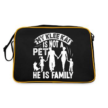 Alaskan Clover Kai - Retro Bag - black/gold - Back