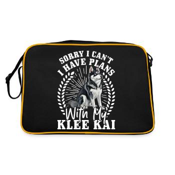 Alaskan Clover Kai - Retro Bag - black/gold - Back