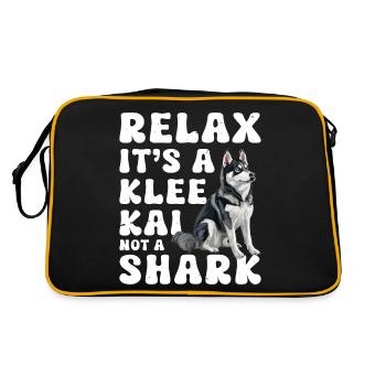 Alaskan Clover Kai - Retro Bag - black/gold - Back