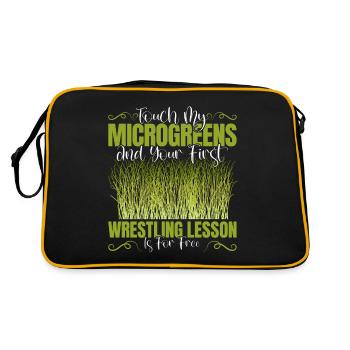 Micro-pousses Micro-pousses - Sac Retro - noir/or - Dos