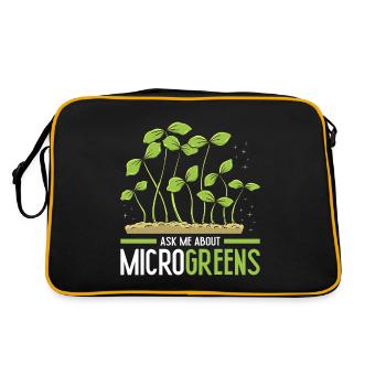 Micro-pousses Micro-pousses - Sac Retro - noir/or - Dos