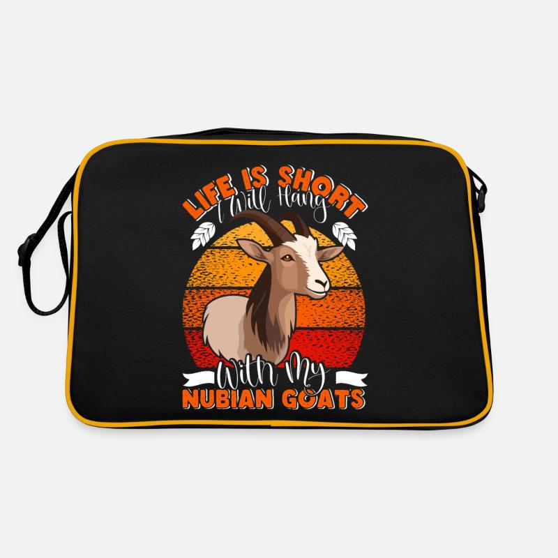 Chèvre Nubienne, éleveur de chèvres Sac Retro