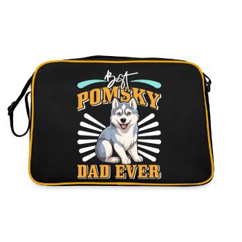 Chien disant chien chien - Sac Retro - noir/or - Dos