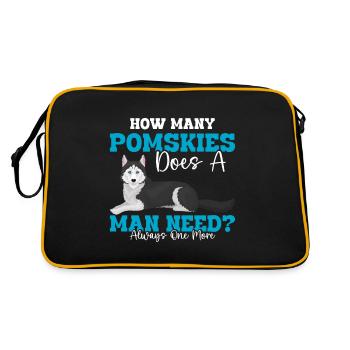 Chien disant chien chien - Sac Retro - noir/or - Dos