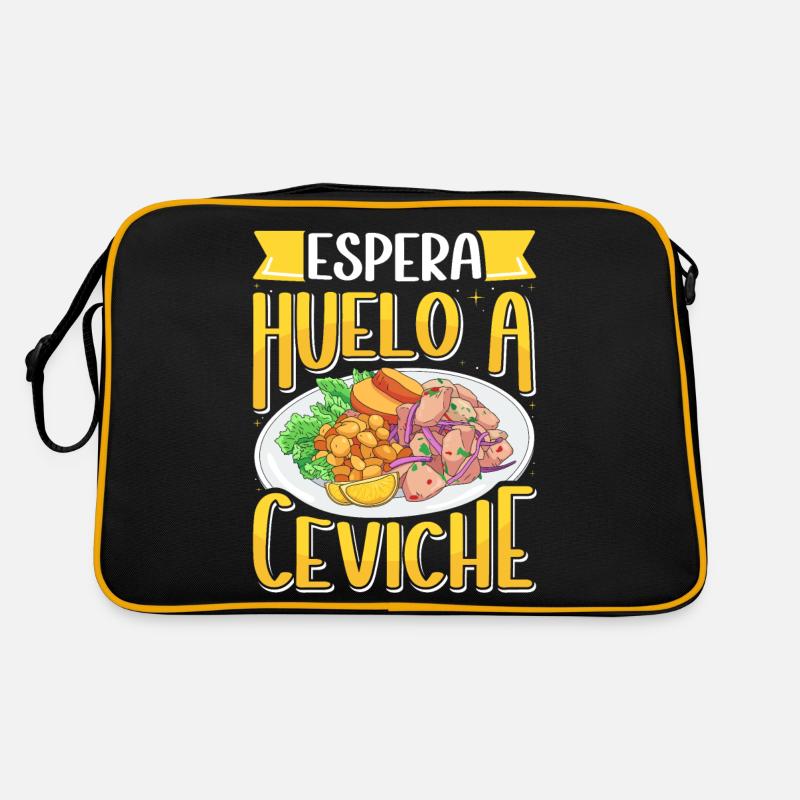 Ceviche péruvien de fruits de mer Sac Retro