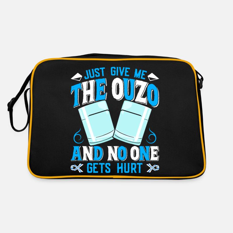 Greece Ouzo Retro Bag
