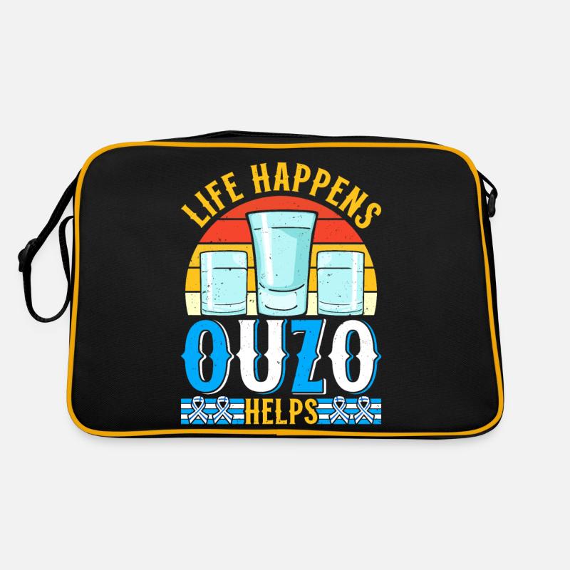 Greece Ouzo Retro Bag
