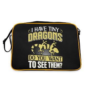 Newt - Retro Bag - black/gold - Back