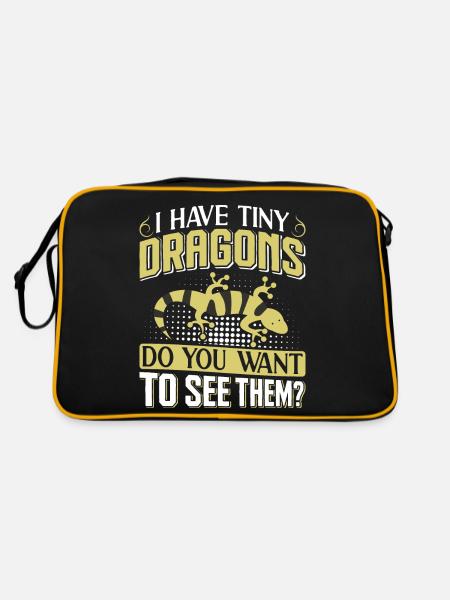 Newt - Retro Bag - black/gold - Back