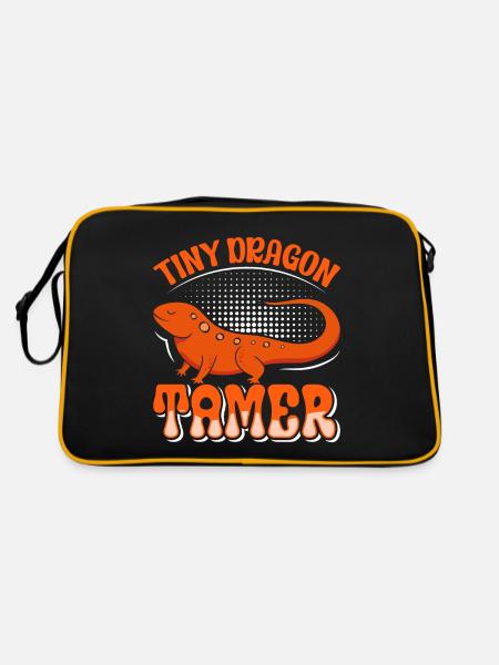 Triton - Sac Retro - noir/or - Dos