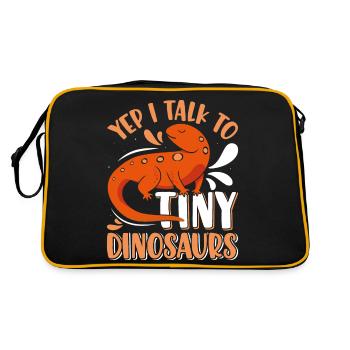 Newt - Retro Bag - black/gold - Back