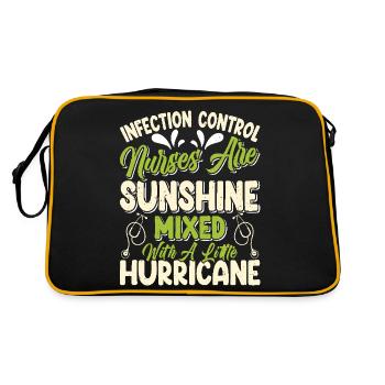 Caregiver Infection Control - Retro Bag - black/gold - Back