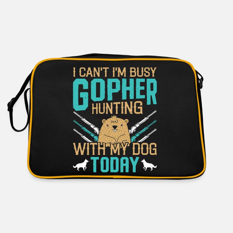 Marmotte, Chasseur, Chasse Sac Retro