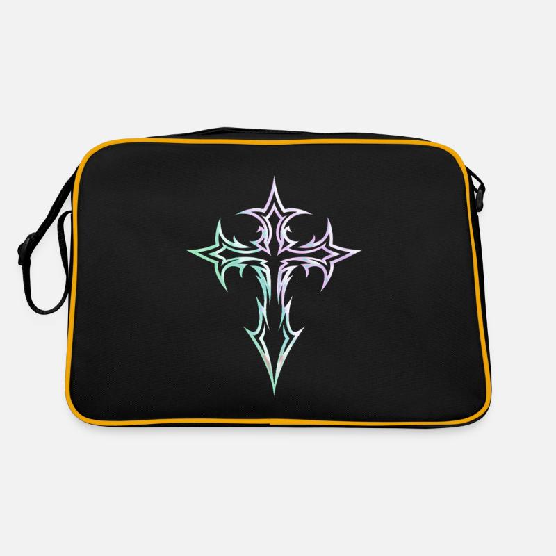 Goth Kreuz Y2K Emo Kreuz Gothic Aesthetic Retro Tasche