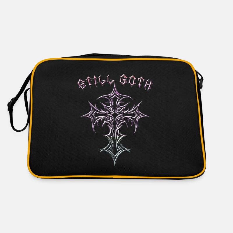Immer noch Goth! Gothic Ästhetik Y2K Cross Retro Tasche