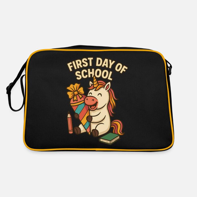 École Licorne Début de l’école Première année Sac Retro