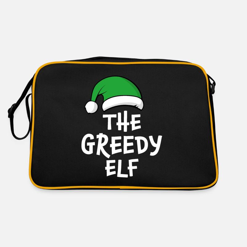 Der gierige Elf Retro Tasche