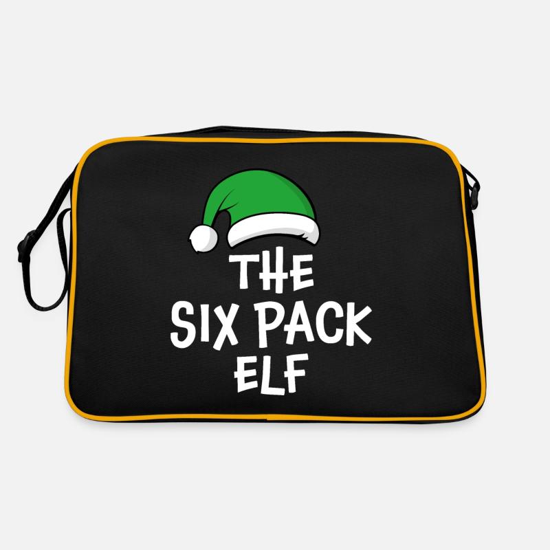 The Six Pack Elf Retro Bag