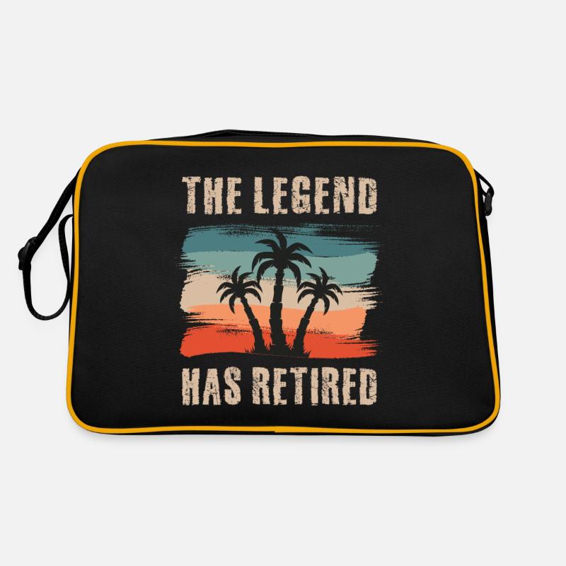 The legend has retired, Retirement, Retiree Retro Bag