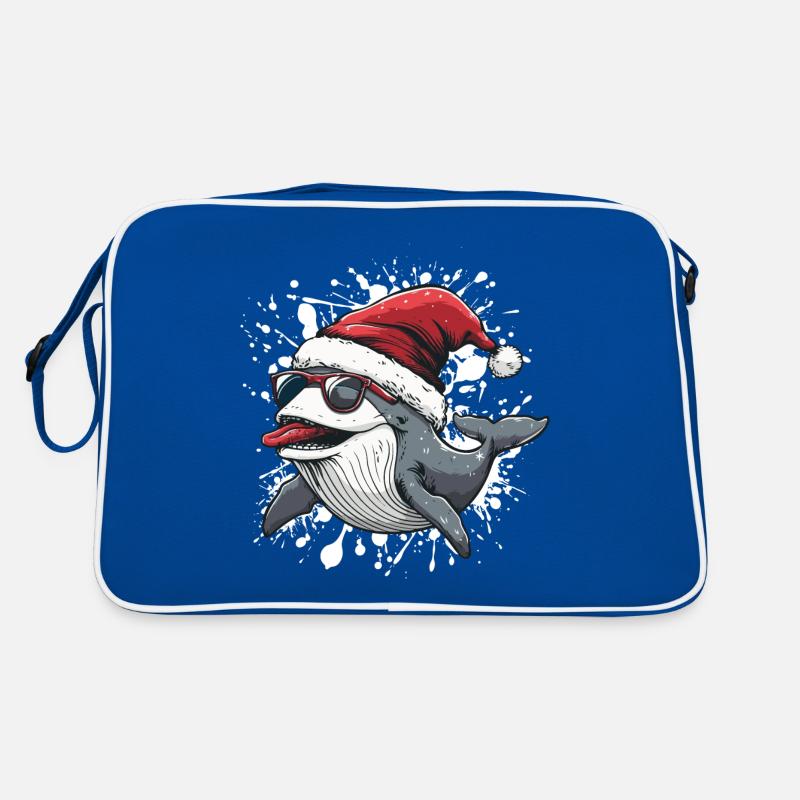 Wal Weihnachten Lustig Retro Tasche