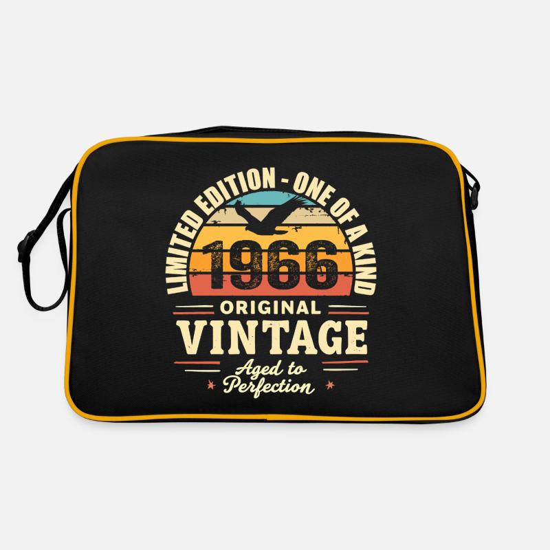 Cadeau Anniversaire 1966 Millésime 1966 Rétro 1966 Sac Retro