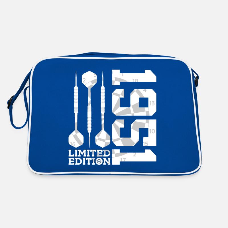ÉDITION LIMITÉE 1951 FLÉCHETTES 75E ANNIVERSAIRE Sac Retro