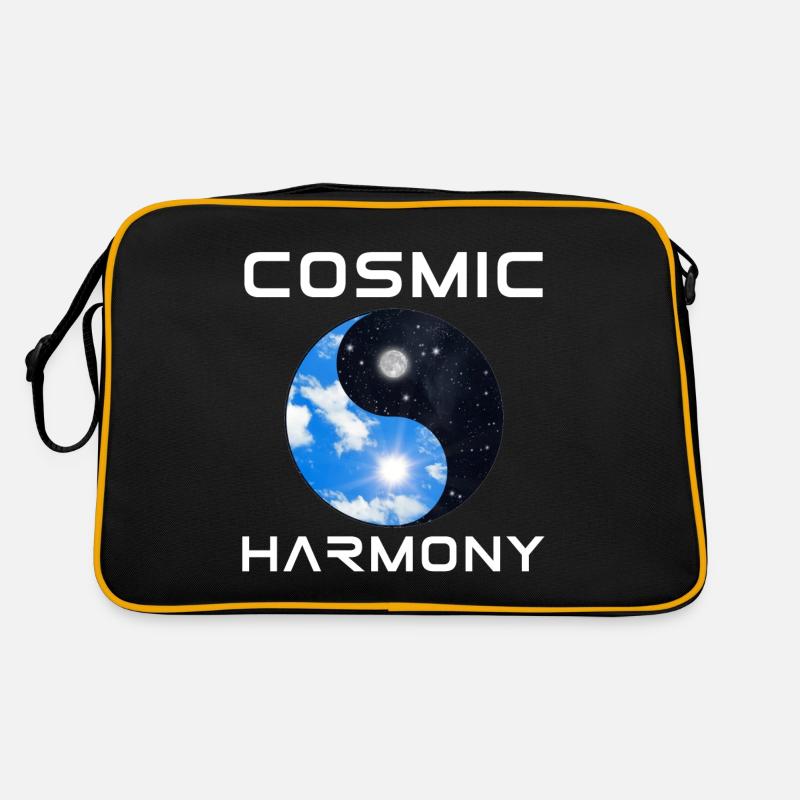 Cosmic Harmony | Space, Sky, Cool Pictures Retro Bag
