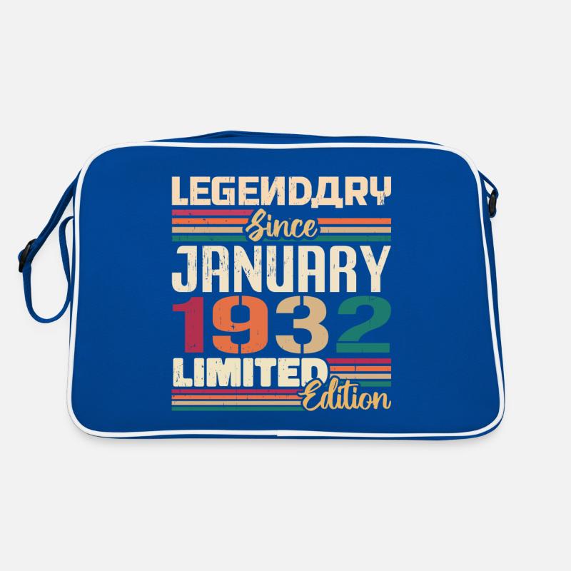 Cadeau d’anniversaire né en janvier 1932 - 1932 Sac Retro
