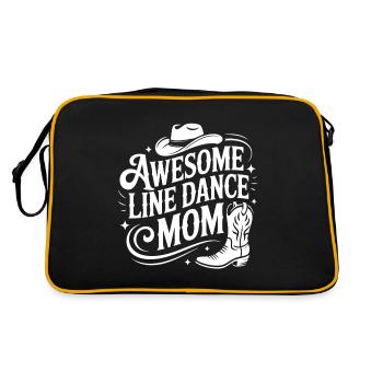 Maman de danse en ligne Merveilleuse maman de danse en ligne - Sac Retro - noir/or - Dos