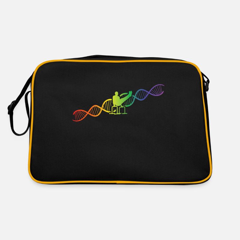 ADN Helix Rainbow Genetics Calisthenics Coloré Sac Retro