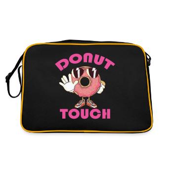 Journée des enfants Halloween Sweet Donut Touch - Sac Retro - noir/or - Dos