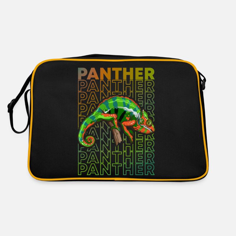 Panther Chameleon Reptile Keeper Retro Bag