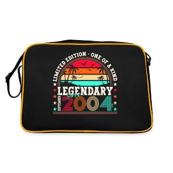 Légendaire cadeau d’anniversaire de septembre 2004 - Sac Retro - noir/or - Dos