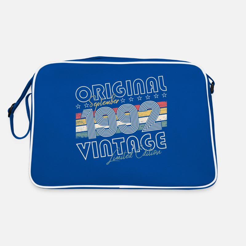 Septembre Né 1992 30e anniversaire Cadeau Sac Retro