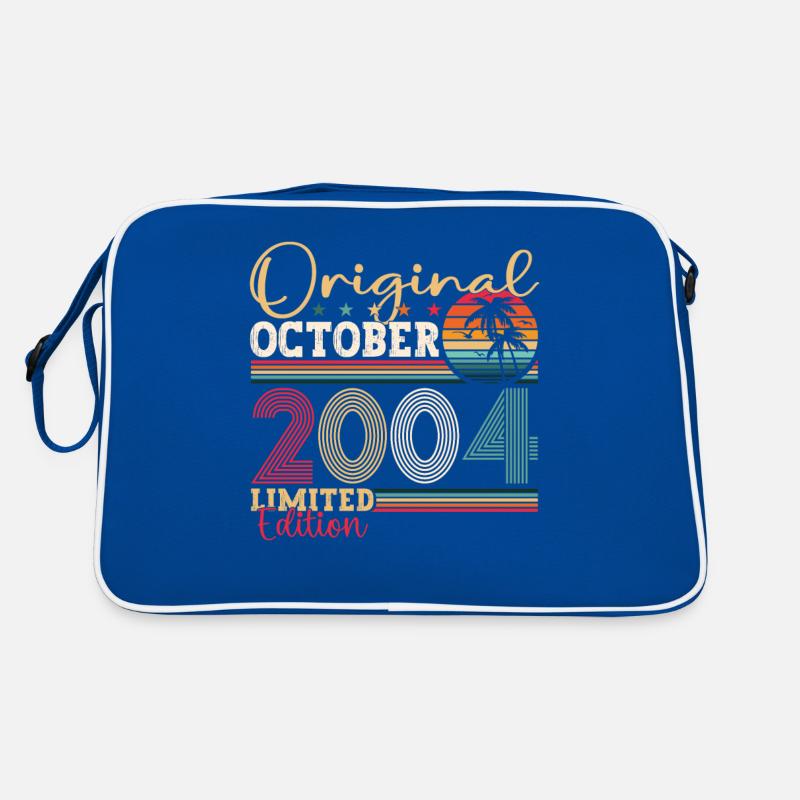 Original Oktober 2004 18. Geburtstag Geschenk Cool Retro Tasche