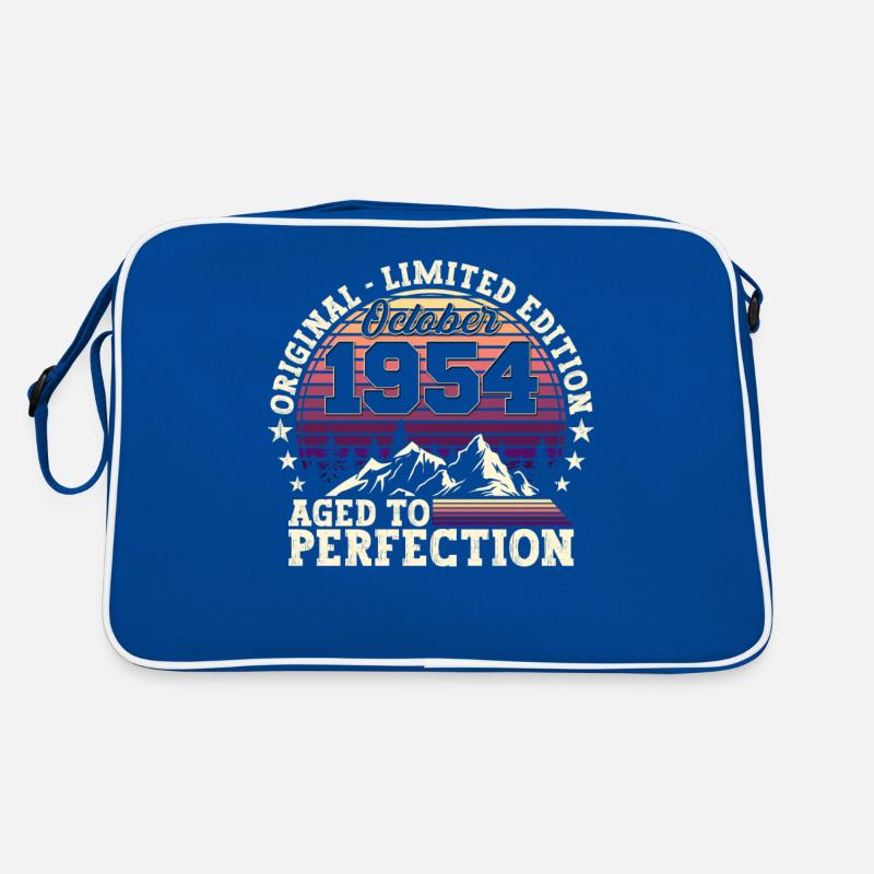 Original October 1954 68th birthday gift Retro Bag