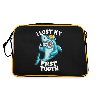 Dent trou de dent cabinet dentaire les enfants tirent les dents - Sac Retro - noir/or - Dos