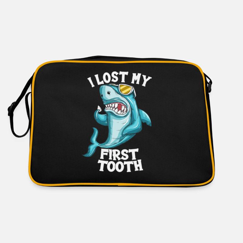 Tooth tooth gap dental practice children pull teeth Retro Bag