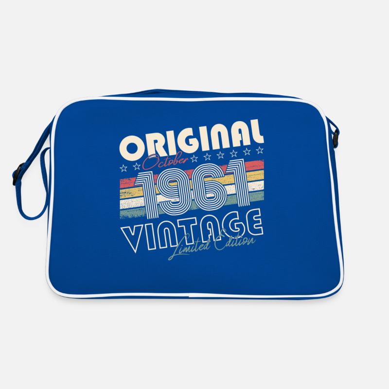Original Octobre 1961 61st Birthday Gift Cool Sac Retro