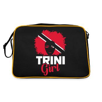 Trinité-et-Tobago Fille - Sac Retro - noir/or - Dos