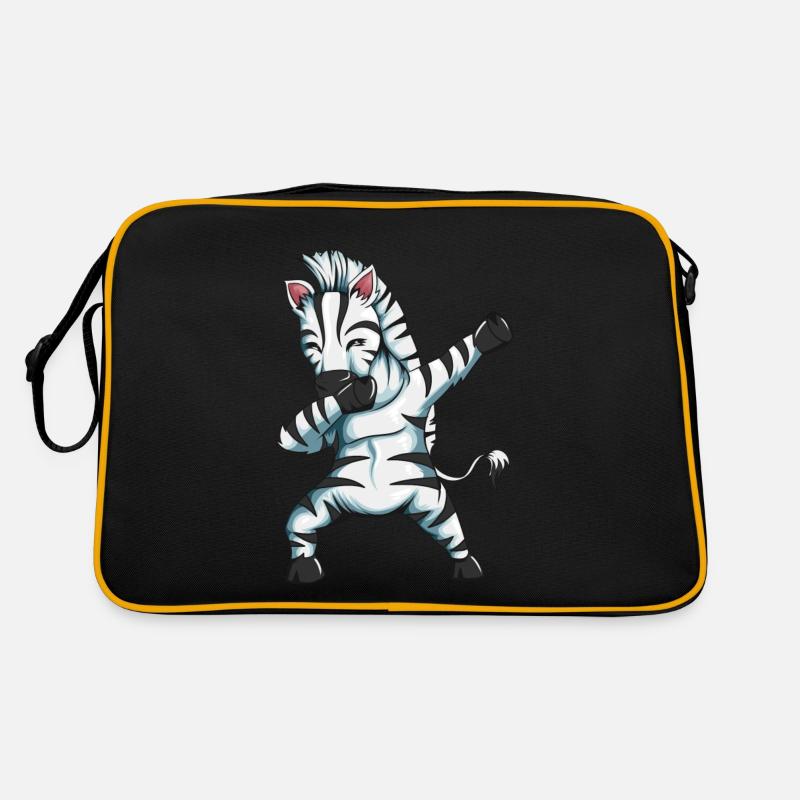 Zebra Gift Zebra Fan Mignon Zebras Tenue Dabbing Sac Retro